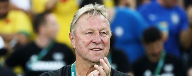 Horst Hrubesch, Trainer der deutschen Olympia-Fußballer Horst Hrubesch, Trainer der deutschen Olympia-Fußballer