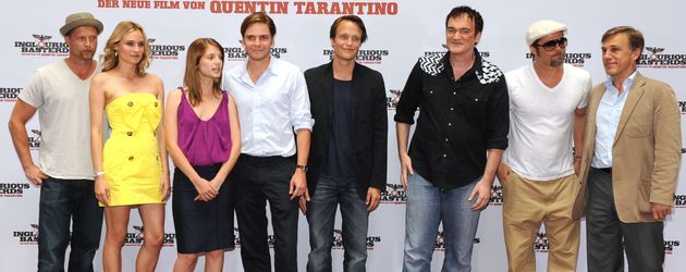 "Inglourious Basterds" Hauptdarsteller "Inglourious Basterds" Hauptdarsteller