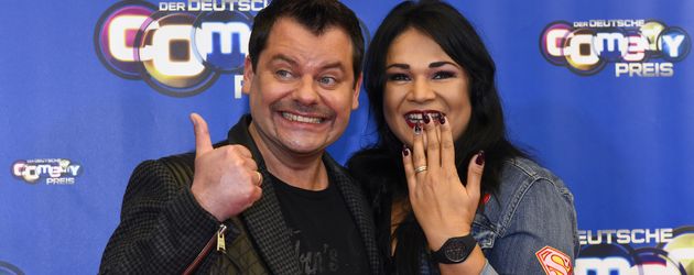 Ingo Appelt und seine Ehefrau Sonja beim Deutschen Comedypreis 2016 Ingo Appelt und seine Ehefrau Sonja beim Deutschen Comedypreis 2016