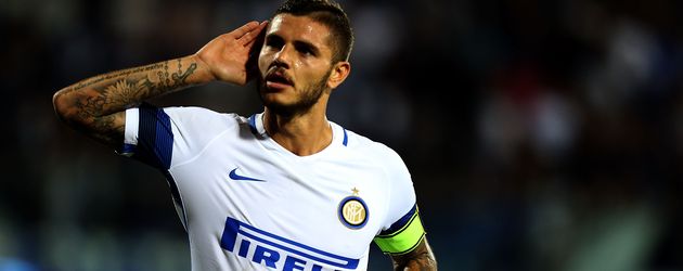 Inter-Stürmer Mauro Icardi Inter-Stürmer Mauro Icardi