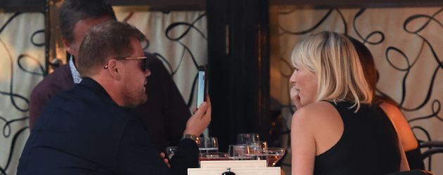 James und Julia Corden in London James und Julia Corden in London