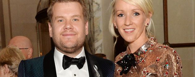 James Corden mit seiner Frau Julia Carey James Corden mit seiner Frau Julia Carey