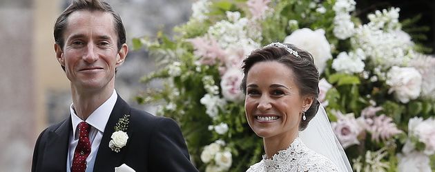 James Matthews und Pippa Middleton bei ihrer Hochzeit James Matthews und Pippa Middleton bei ihrer Hochzeit