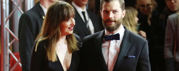 Dakota Johnson und Jamie Dornan auf der Berliner Premiere von "Fifty Shades of Grey" Dakota Johnson und Jamie Dornan auf der Berliner Premiere von "Fifty Shades of Grey"