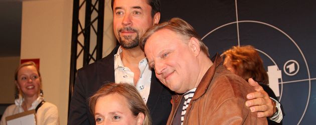 Jan Josef Liefers, Axel Prahl und Christine Urspruch Jan Josef Liefers, Axel Prahl und Christine Urspruch