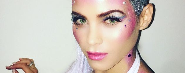 Jenna Tatum verkleidet als Einhorn Jenna Tatum verkleidet als Einhorn