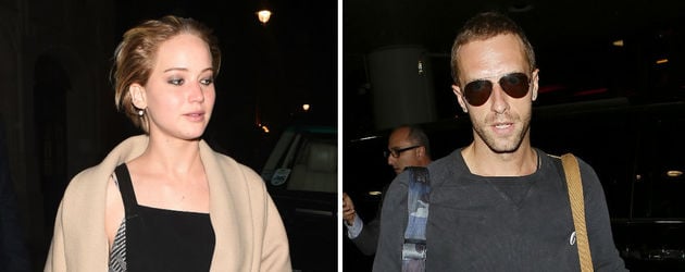 Jennifer Lawrence und Chris Martin Jennifer Lawrence und Chris Martin