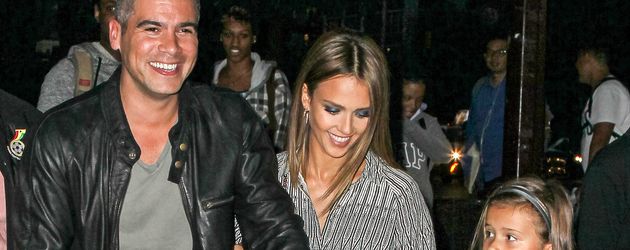 Jessica Alba, Honor Marie Warren, Haven Garner Warren und Cash Warren Jessica Alba, Honor Marie Warren, Haven Garner Warren und Cash Warren