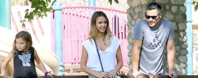 Jessica Alba, Honor Marie Warren, Haven Garner Warren und Cash Warren Jessica Alba, Honor Marie Warren, Haven Garner Warren und Cash Warren