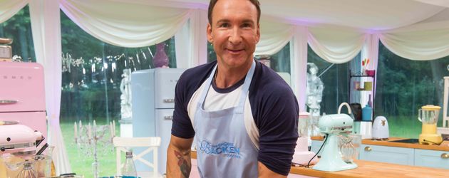 Jochen Bendel bei "Das große Backen – Promispezial" auf Sat.1 Jochen Bendel bei "Das große Backen – Promispezial" auf Sat.1