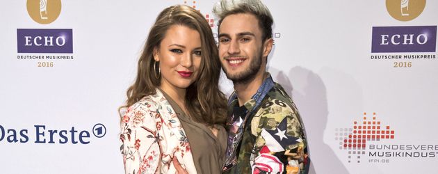 Joelina Drews und Marc Aurel Zeeb beim "Echo Award" in Berlin Joelina Drews und Marc Aurel Zeeb beim "Echo Award" in Berlin