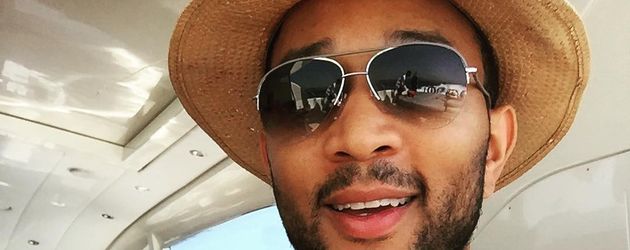 John Legend mit seiner Tochter Luna John Legend mit seiner Tochter Luna