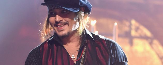 Johnny Depp bei einem Auftritt seiner Band Hollywood Vampires Johnny Depp bei einem Auftritt seiner Band Hollywood Vampires