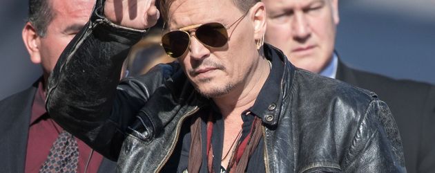 Johnny Depp auf dem Weg zu "Jimmy Kimmel Live!" Johnny Depp auf dem Weg zu "Jimmy Kimmel Live!"