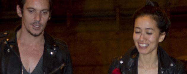 Jonathan Rhys Meyers und Mara Lane in Rom Jonathan Rhys Meyers und Mara Lane in Rom