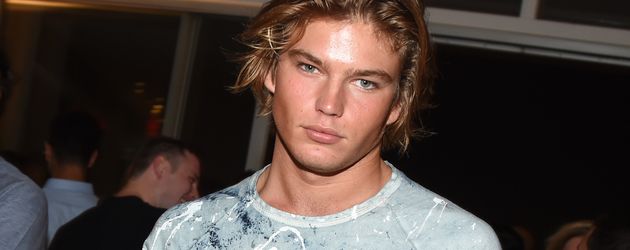 Jordan Barrett bei der New York Fashion Week 2016 Jordan Barrett bei der New York Fashion Week 2016