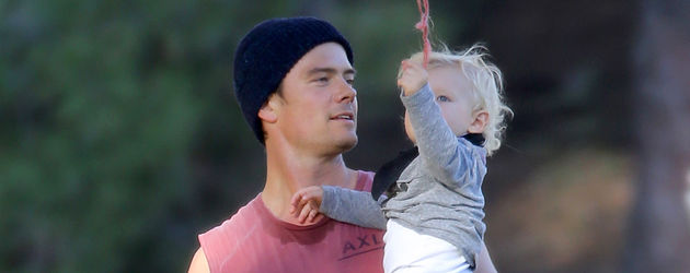 Josh Duhamel und Axl Jack Duhamel Josh Duhamel und Axl Jack Duhamel