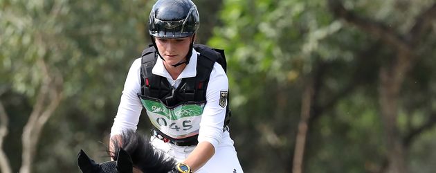 Julia Krajewski bei den Olympischen Spielen in Rio 2016 Julia Krajewski bei den Olympischen Spielen in Rio 2016