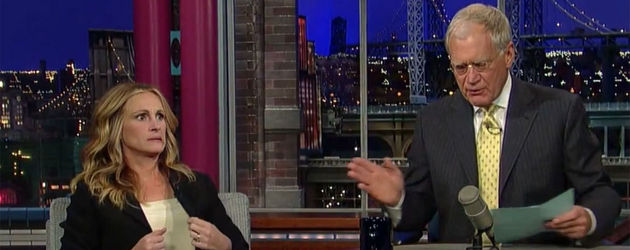 Julia Roberts und David Letterman Julia Roberts und David Letterman