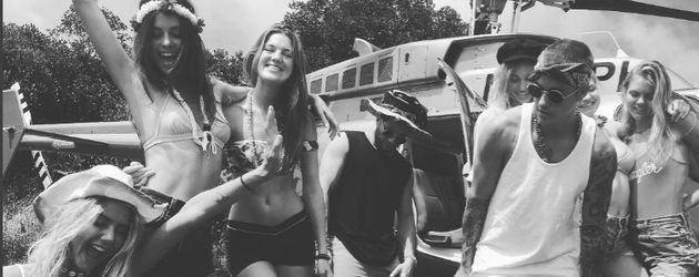 Justin Bieber in Party-Laune Justin Bieber in Party-Laune