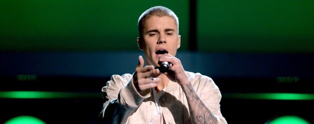 Justin Bieber bei seiner Performance bei den Billboard Music Awards 2016 Justin Bieber bei seiner Performance bei den Billboard Music Awards 2016