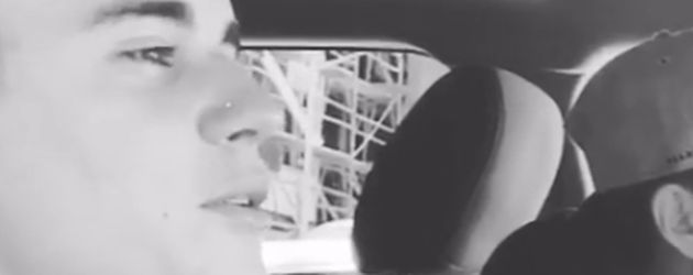 Justin Bieber im Auto Justin Bieber im Auto