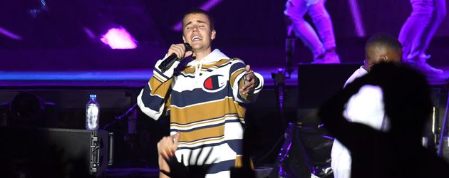 Justin Bieber beim "V-Festival" 2016 in London Justin Bieber beim "V-Festival" 2016 in London