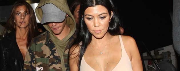 Justin Bieber und Kourtney Kardashian Justin Bieber und Kourtney Kardashian