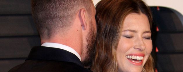 Justin Timberlake und Jessica Biel beim Turteln Justin Timberlake und Jessica Biel beim Turteln