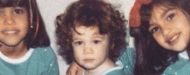 Die Kardashian-Schwestern im Jahr 1986 Die Kardashian-Schwestern im Jahr 1986