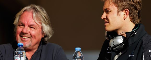 Keke Rosberg mit seinem Sohn Nico Rosberg 2014 Keke Rosberg mit seinem Sohn Nico Rosberg 2014