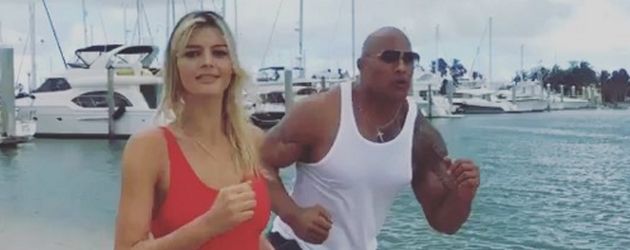 Dwayne "The Rock" Johnson und Kelly Rohrbach Dwayne "The Rock" Johnson und Kelly Rohrbach