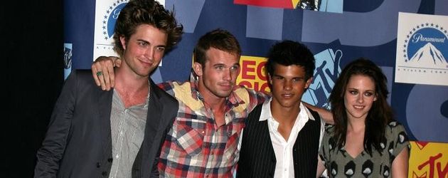 Kristen Stewart, Robert Pattinson und Taylor Lautner Kristen Stewart, Robert Pattinson und Taylor Lautner