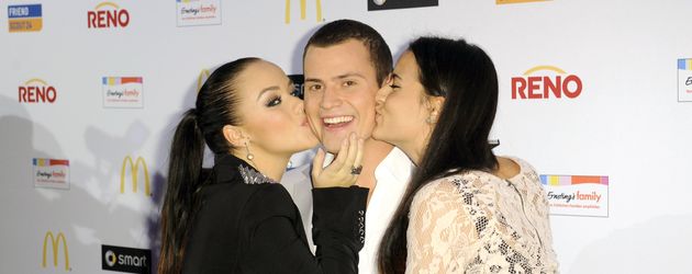 Kim Gloss, Rocco Stark und seine Schwester Aurora bei der Verleihung des "German Soap"-Awards in Ber Kim Gloss, Rocco Stark und seine Schwester Aurora bei der Verleihung des "German Soap"-Awards in Ber