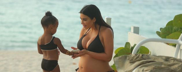 Kim Kardashian und North West Kim Kardashian und North West