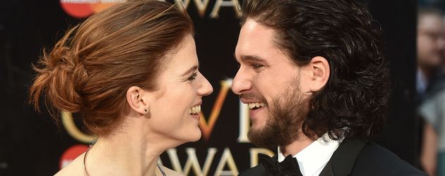 Rose Leslie und Kit Harington bei den "Olivier Awards" 2016 Rose Leslie und Kit Harington bei den "Olivier Awards" 2016