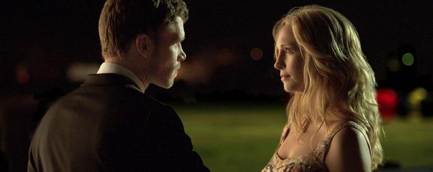 Klaus (Joseph Morgan) und Caroline (Candice King) in "Vampire Diaries" Klaus (Joseph Morgan) und Caroline (Candice King) in "Vampire Diaries"