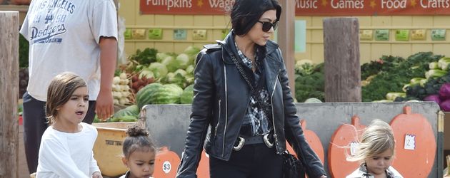North West, Kourtney Kardashian, Penelope Disick und Mason Disick North West, Kourtney Kardashian, Penelope Disick und Mason Disick