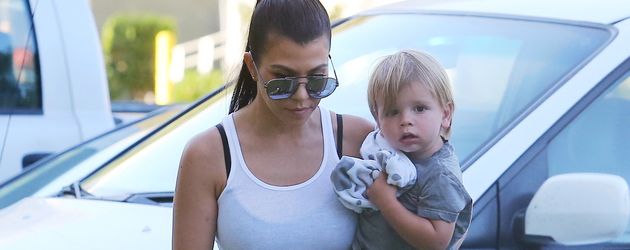 Kourtney Kardashian mit Sohn Reign Disick Kourtney Kardashian mit Sohn Reign Disick
