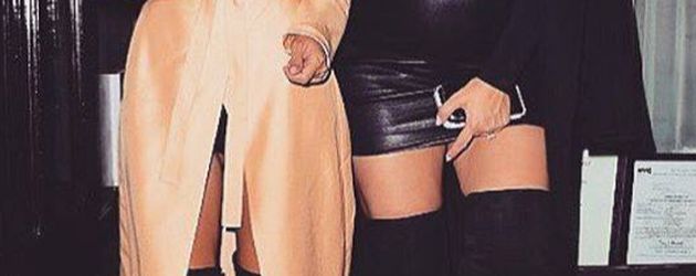 Kim Kardashian und Kourtney Kardashian Kim Kardashian und Kourtney Kardashian