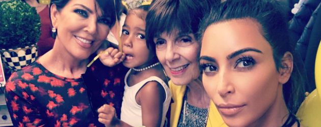 Kris Jenner, North West, Mary Jo und Kim Kardashian Kris Jenner, North West, Mary Jo und Kim Kardashian
