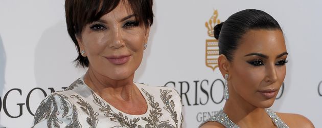Kim Kardashian und Kris Jenner Kim Kardashian und Kris Jenner