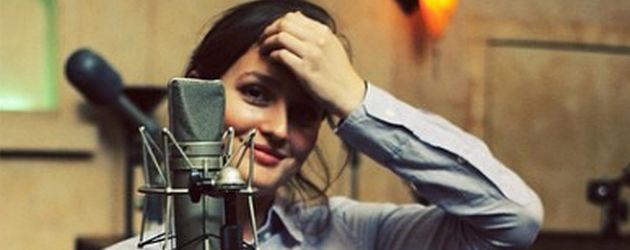 Leighton Meester im Tonstudio Leighton Meester im Tonstudio