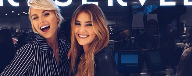 Stefanie Giesinger und Lena Gercke Stefanie Giesinger und Lena Gercke