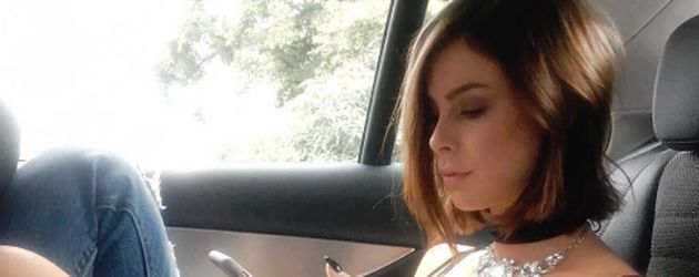 Lena Meyer-Landrut im Auto Lena Meyer-Landrut im Auto