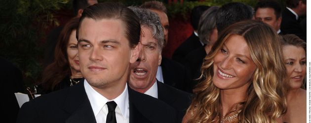 Leonardo DiCaprio und Gisele Bündchen bei der Oscarverleihung 2005 Leonardo DiCaprio und Gisele Bündchen bei der Oscarverleihung 2005