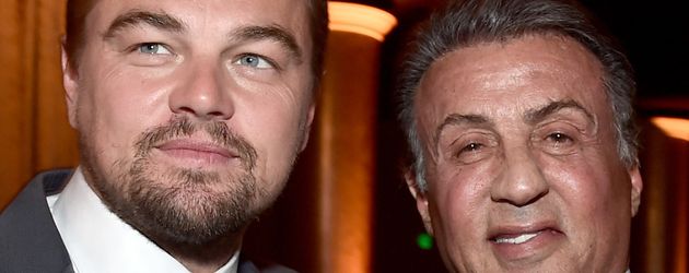 Leonardo DiCaprio und Sylvester Stallone Leonardo DiCaprio und Sylvester Stallone