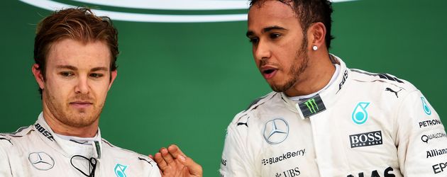 Lewis Hamilton und Nico Rosberg Lewis Hamilton und Nico Rosberg