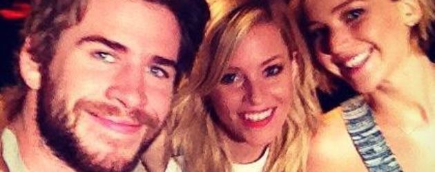 Liam Hemsworth, Jennifer Lawrence und Elizabeth Banks Liam Hemsworth, Jennifer Lawrence und Elizabeth Banks