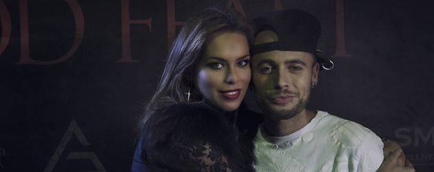 Liliana Nova und Marcel Walz beim Dreh zu "Blood Feast" Liliana Nova und Marcel Walz beim Dreh zu "Blood Feast"